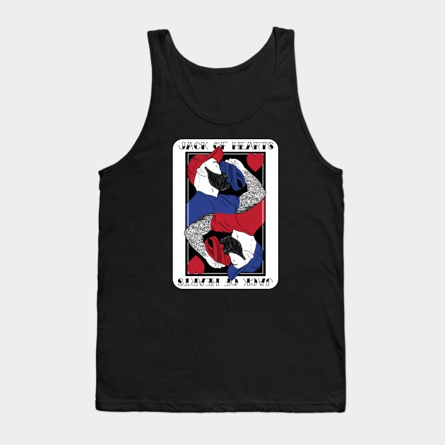 Jack of hearts Tank Top by RobskiArt